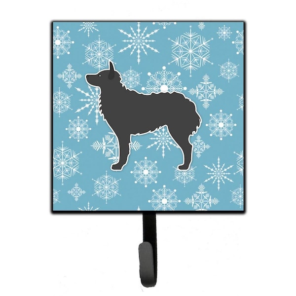 Carolines Treasures Winter Snowflake Croatian Sheepdog Leash or Key Holder BB3521SH4 - main